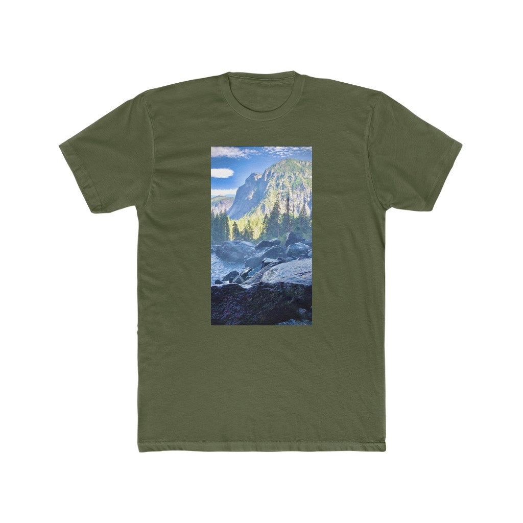 Yosemite Falls-1 Men's T-Shirt