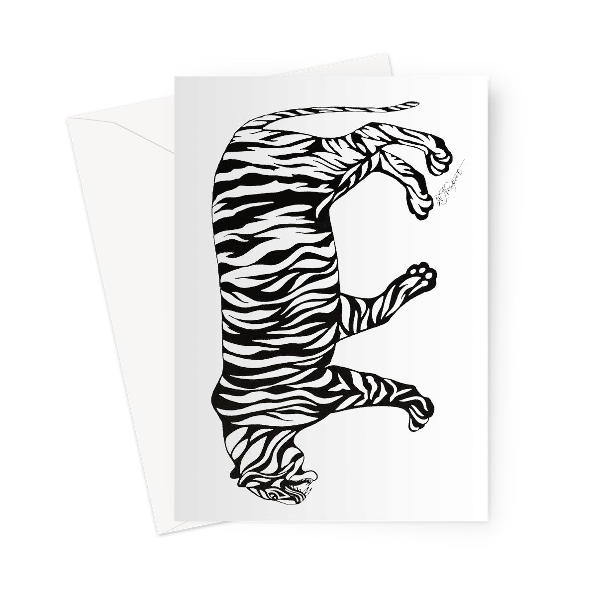 Bengal Tiger Greeting Card
