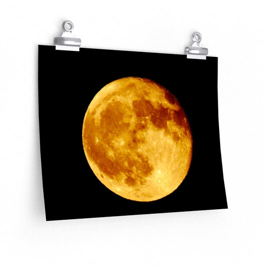 Moon 1 - Premium Matte poster