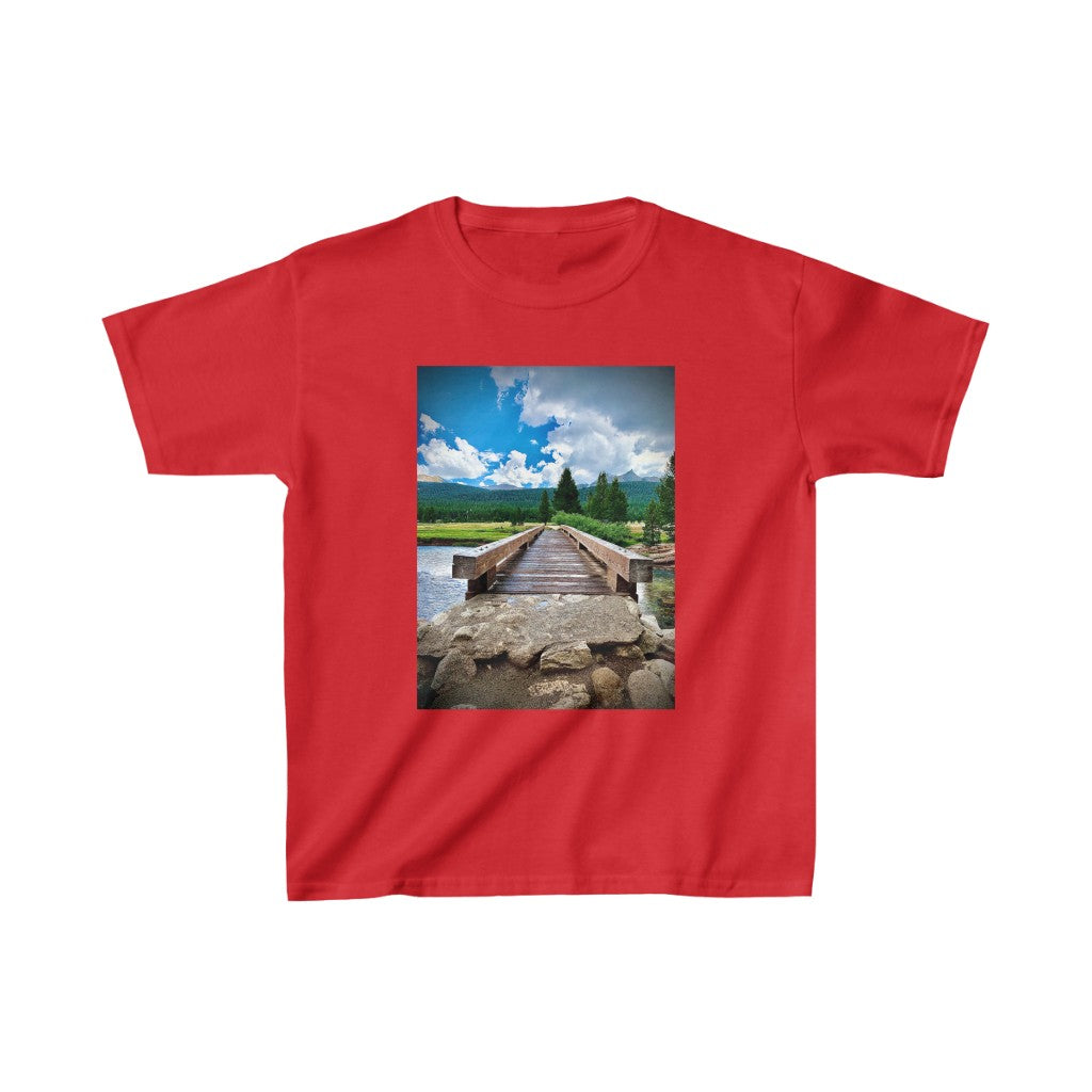 Yosemite Bridge - Kids Heavy Cotton™ Tee