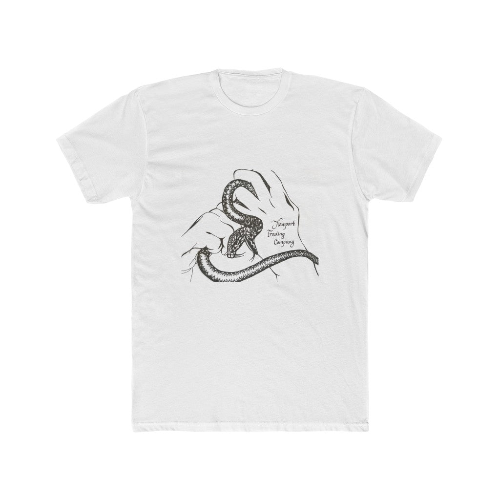"Aiden's Hands" Newport Trading Company - Men's Cotton Crew Tee