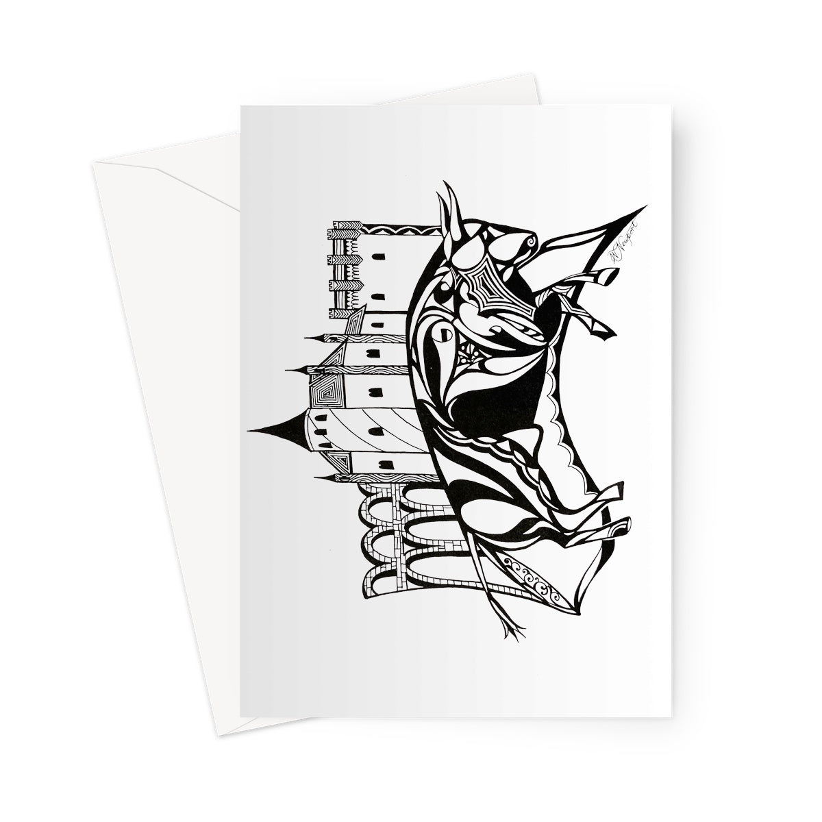 Recuerdos de España (Memories of Spain) Greeting Card