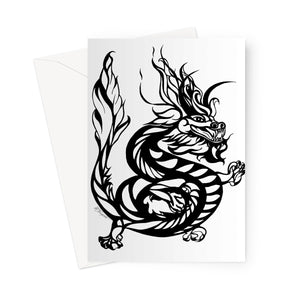 Ja Ja Uma (Dragon) Greeting Card