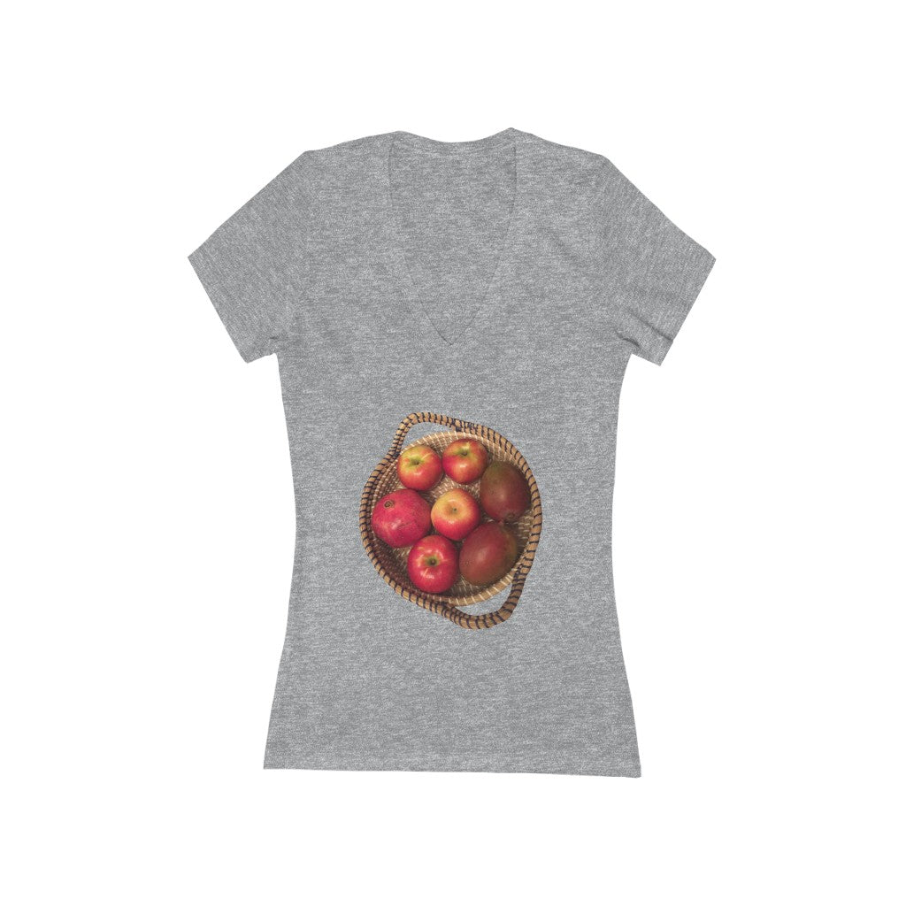 Fruit 1 - Women's Jersey Short Sleeve V-Neck Tee