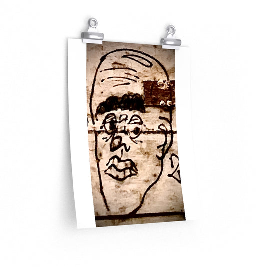 Blockhead - Premium Matte poster