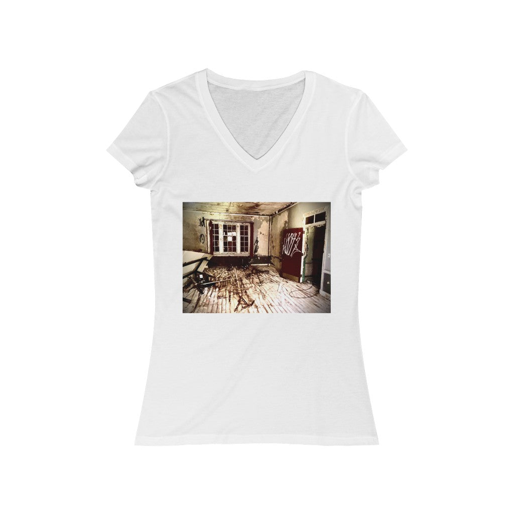 Room 1 - Women's Jersey Short Sleeve V-Neck Tee