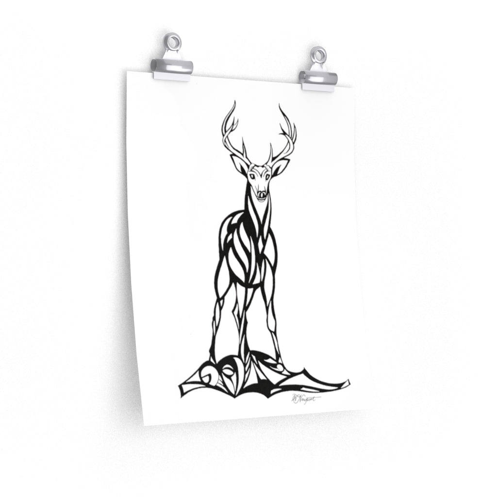 "Stag" - Premium Matte poster