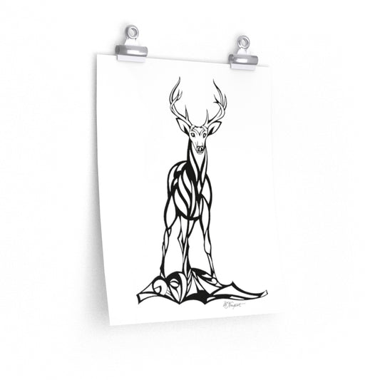 "Stag" - Premium Matte poster