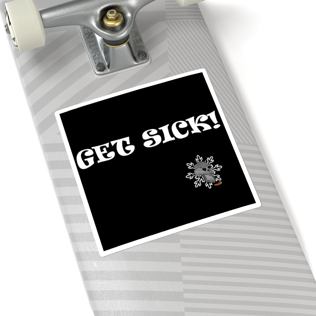 SKLFLK sticker _white (Get Sick!)