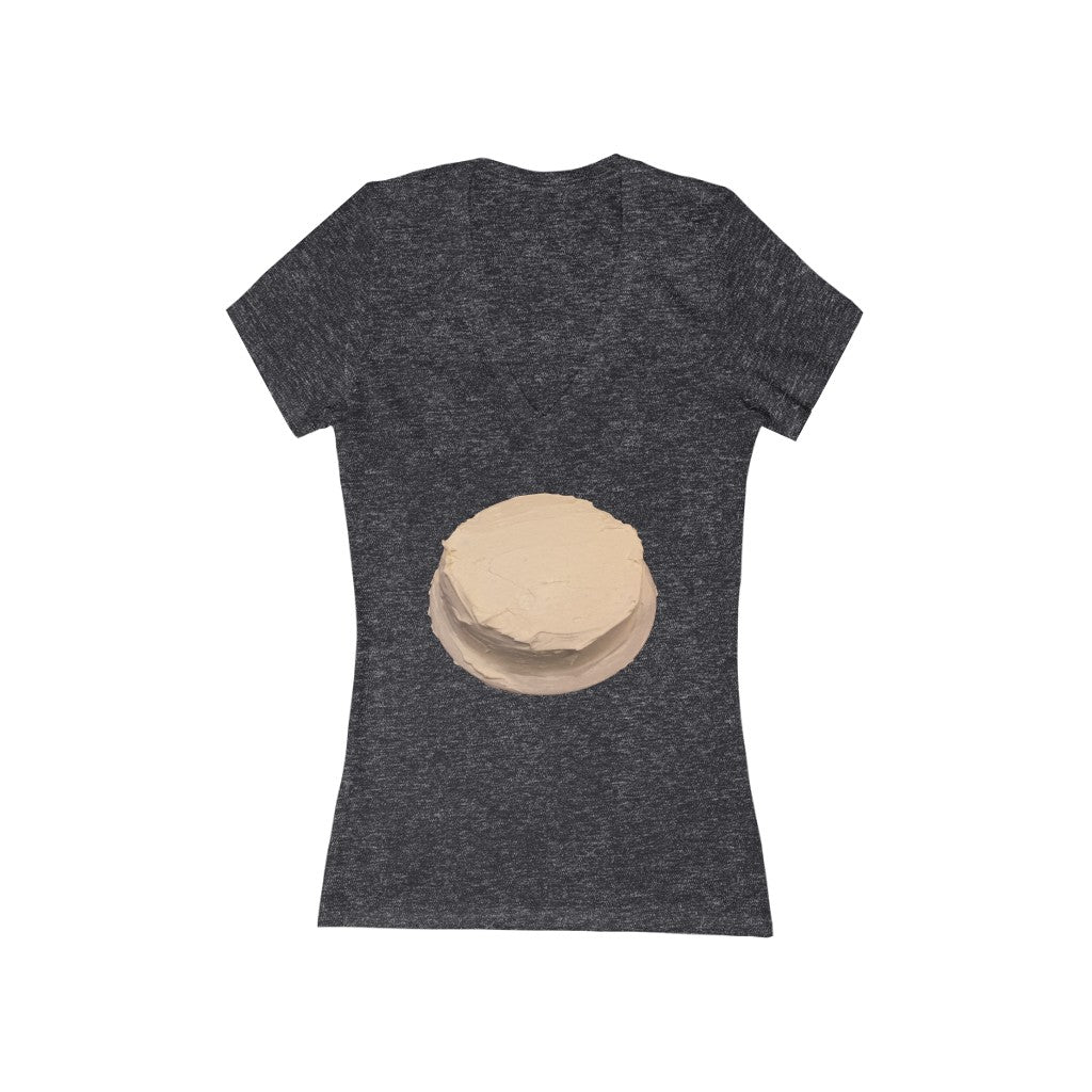 Cake - Women's Jersey Short Sleeve V-Neck Tee