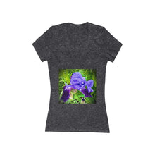 Load image into Gallery viewer, Iris - Women&#39;s Jersey Short Sleeve V-Neck Tee
