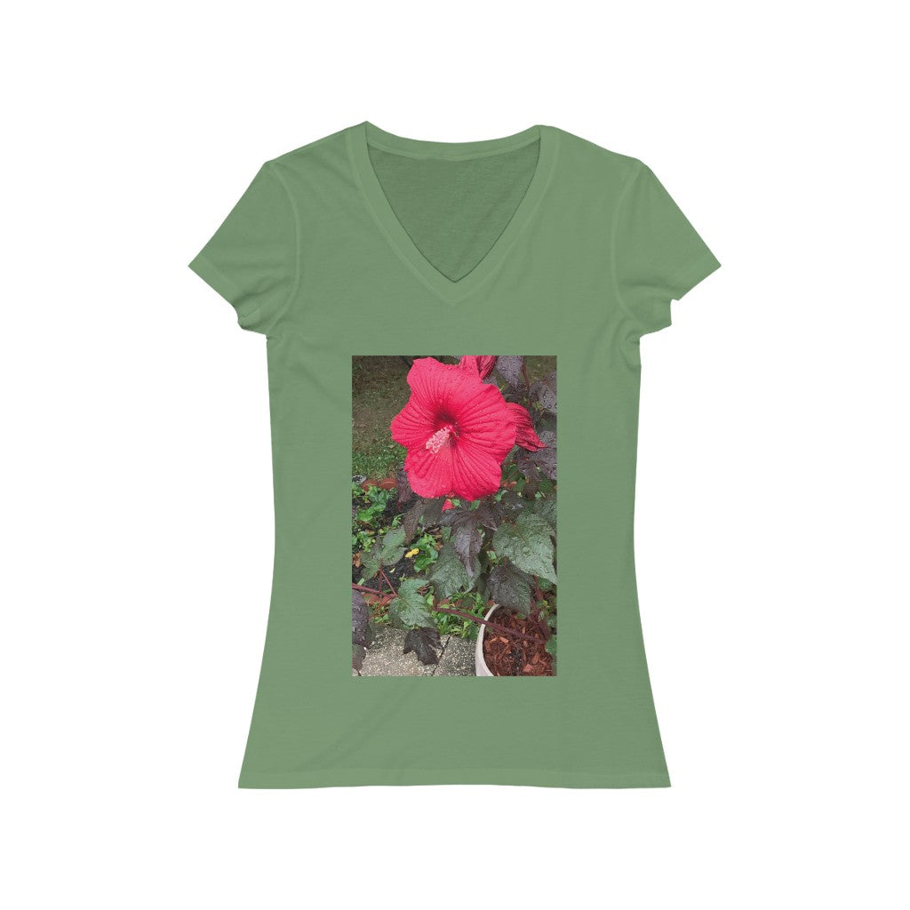Holy Grail - Women's Jersey Short Sleeve V-Neck Tee