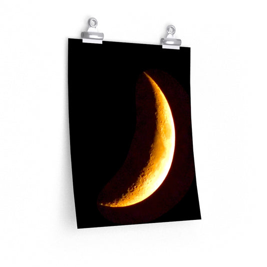 Moon 4 - Premium Matte poster