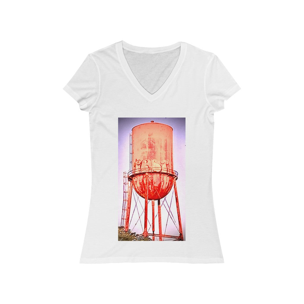 Tower - Women's Jersey Short Sleeve V-Neck Tee