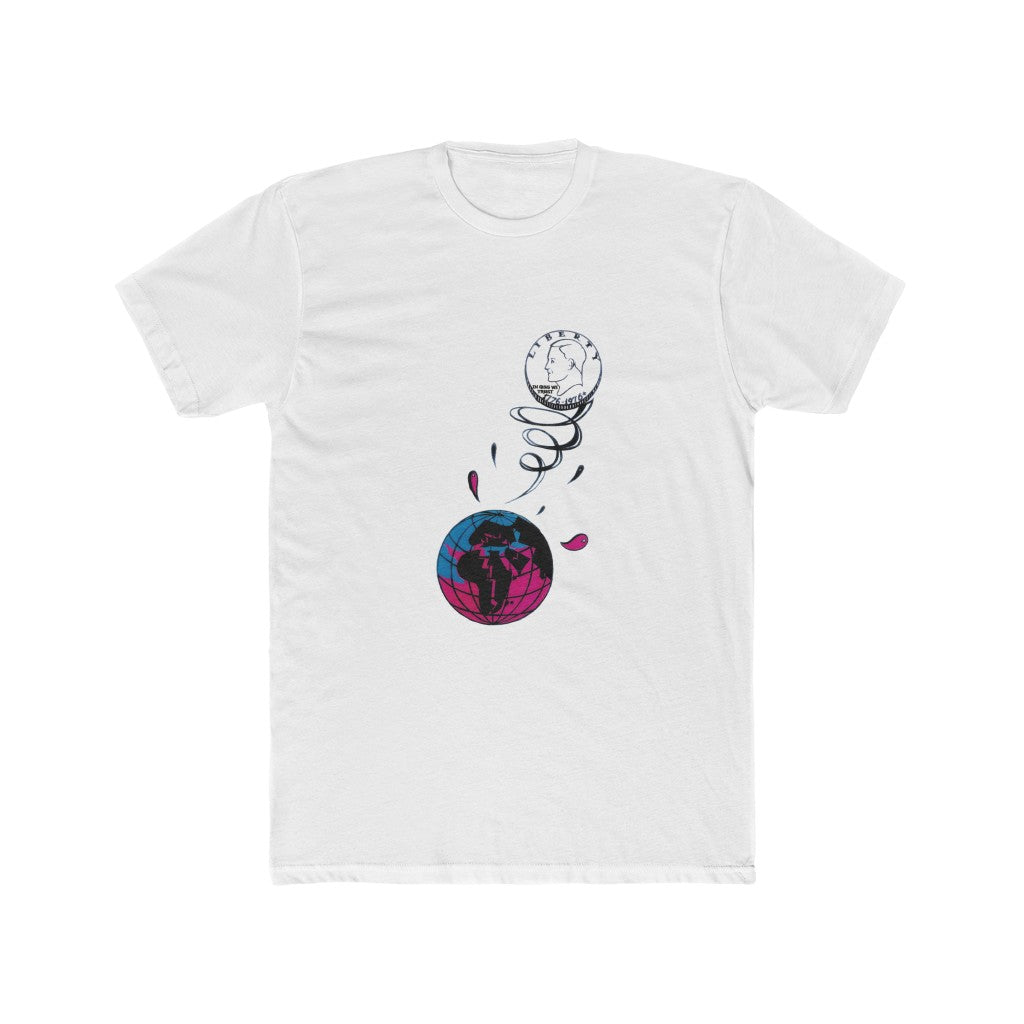 "In Guns We Trust" - Men's Cotton Crew Tee