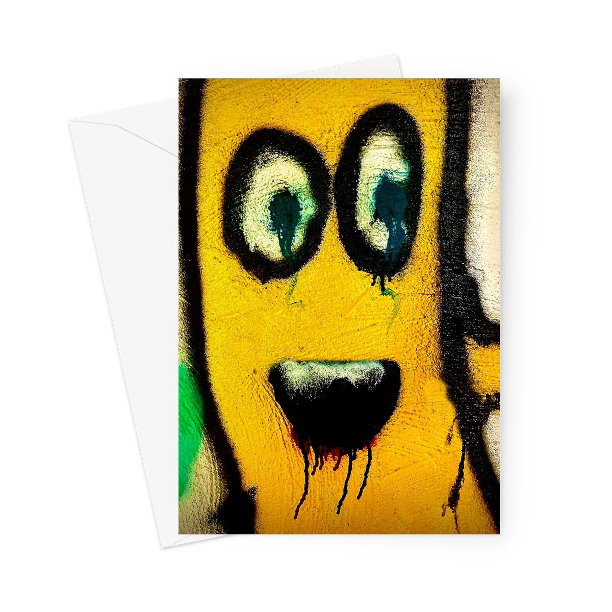 Dripping Cherry Juice Greeting Card