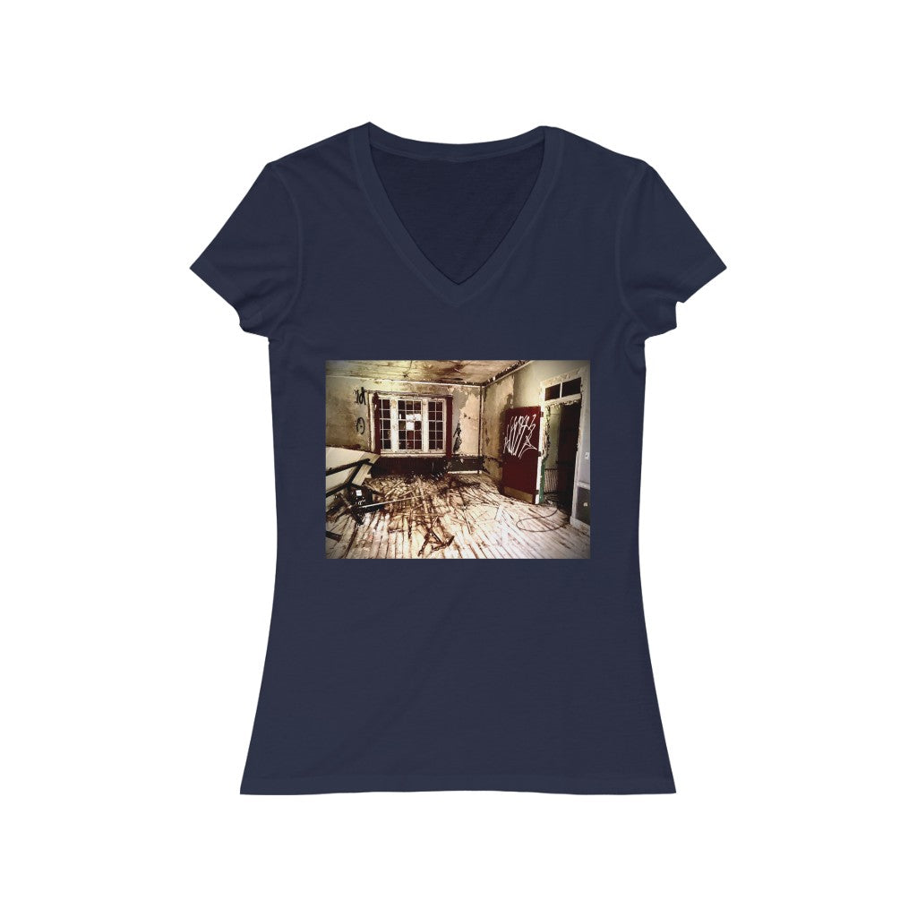 Room 1 - Women's Jersey Short Sleeve V-Neck Tee