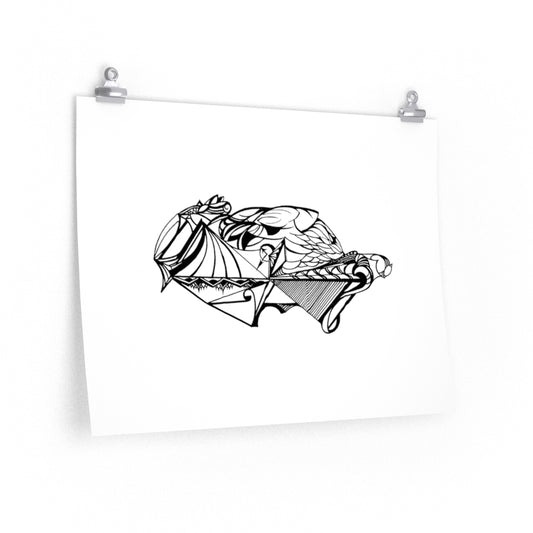 "Abstration #7" Premium Matte poster