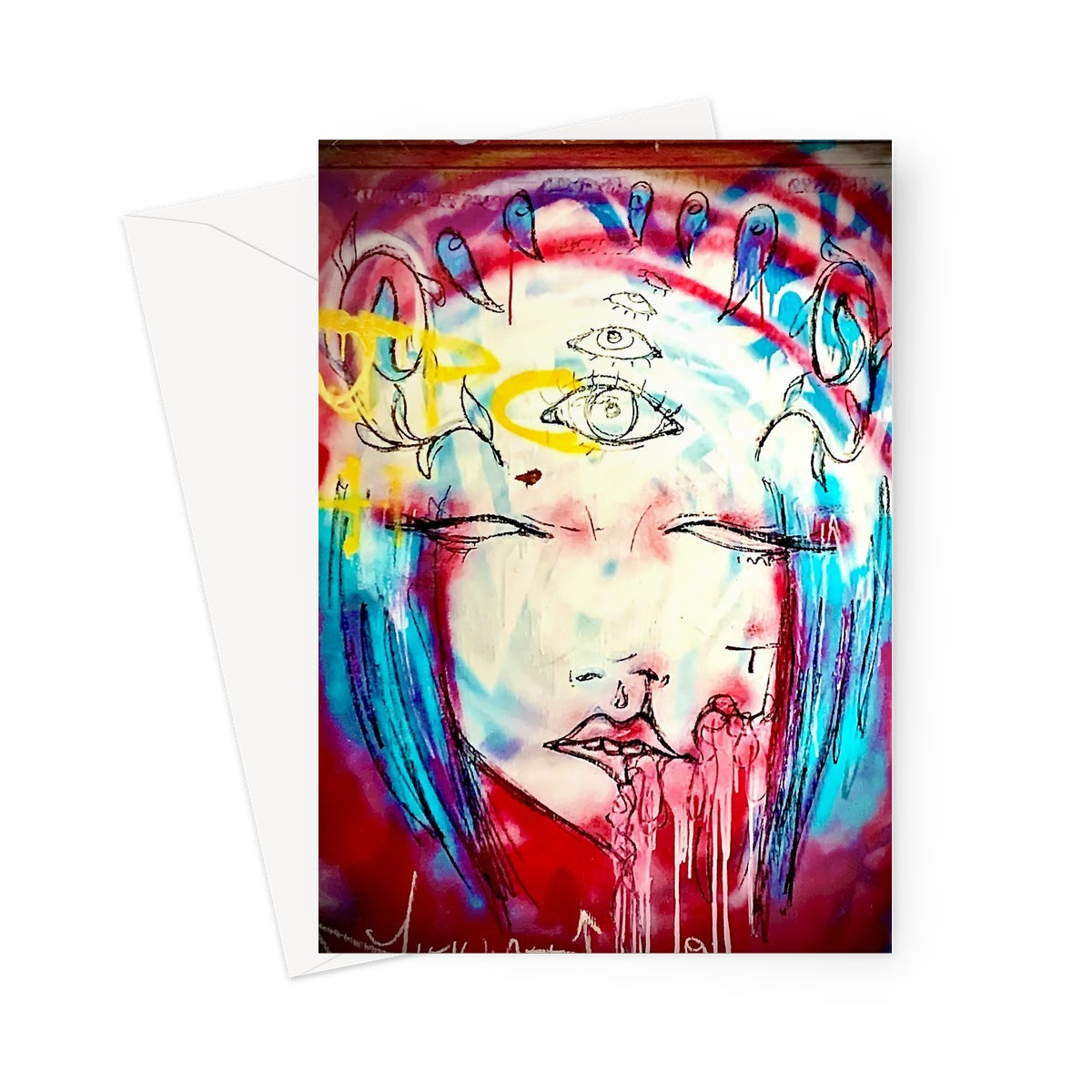 Eyes Greeting Card