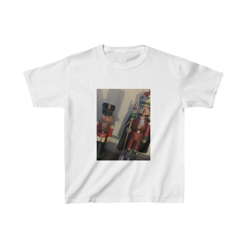 Nutcrackers, passing of the torch from battled warrior - Kids Heavy Cotton™ Tee