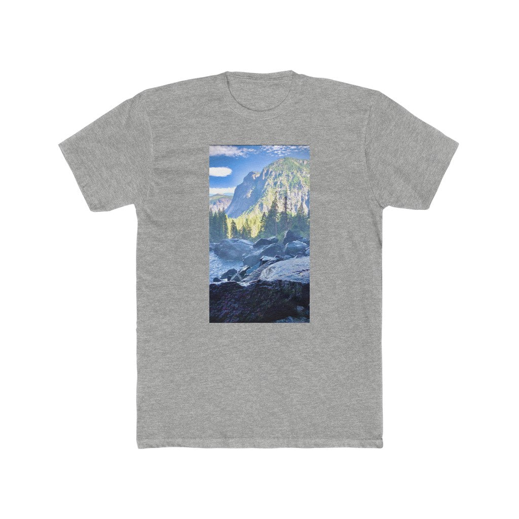Yosemite Falls-1 Men's T-Shirt