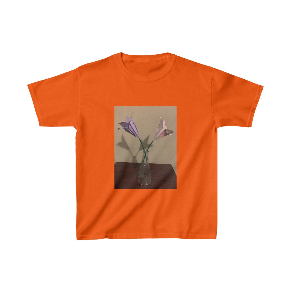 Origami Flowers - Kids Heavy Cotton™ Tee