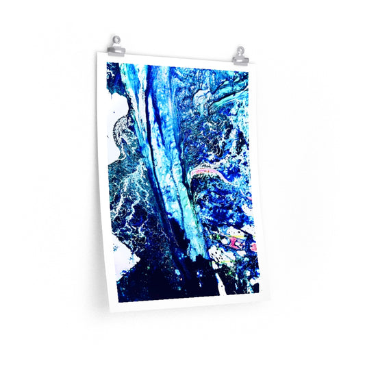 Art Room Table Edge - Premium Matte poster