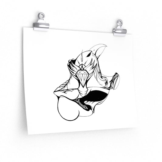 "Abstration #4" Premium Matte poster