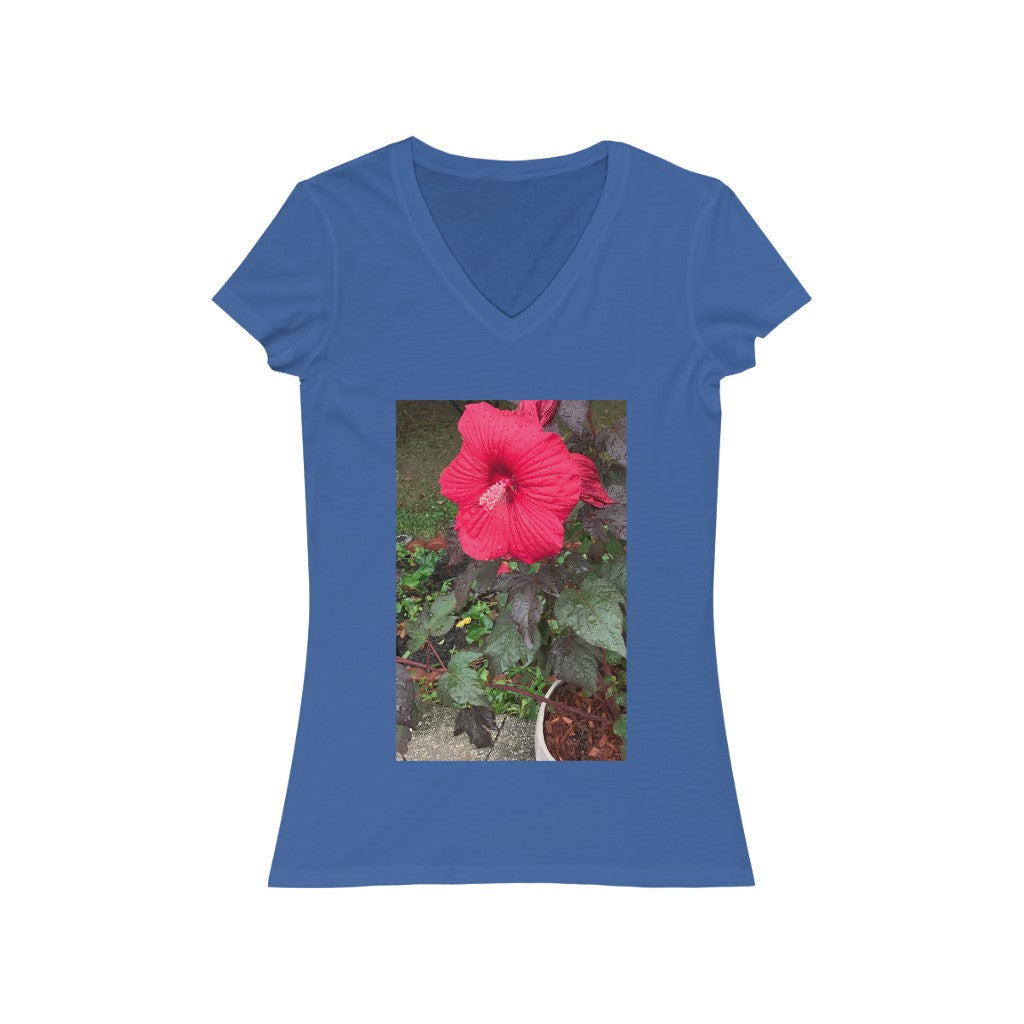 Holy Grail - Women's Jersey Short Sleeve V-Neck Tee