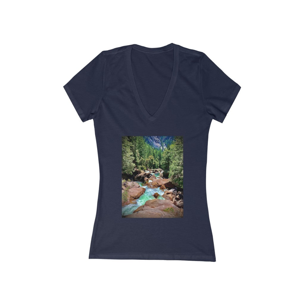 Yosemite 2 - Women's Jersey Short Sleeve V-Neck Tee
