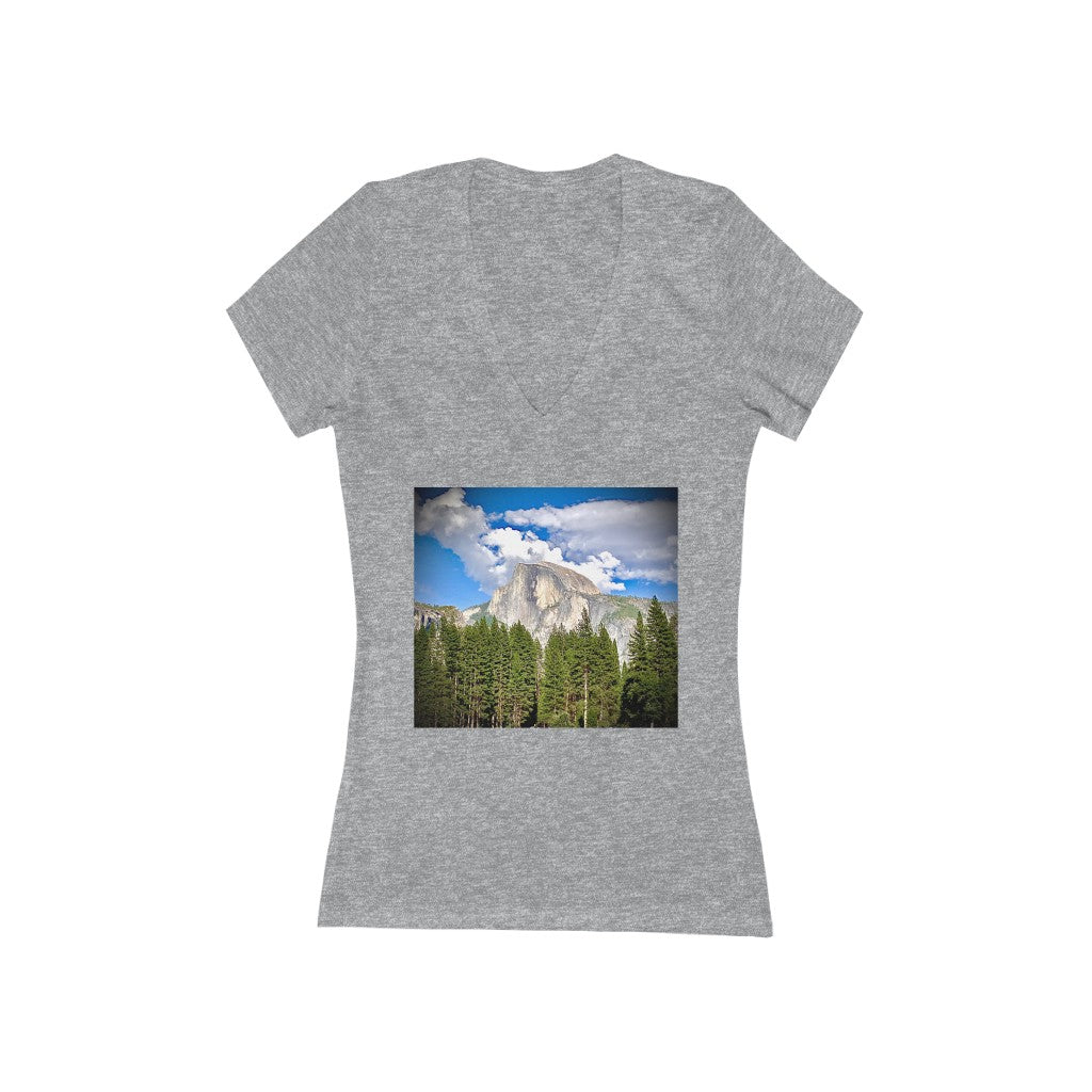 Yosemite 1 - Women's Jersey Short Sleeve V-Neck Tee