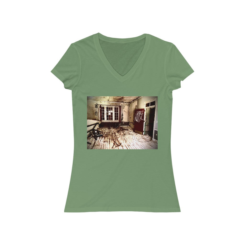 Room 1 - Women's Jersey Short Sleeve V-Neck Tee