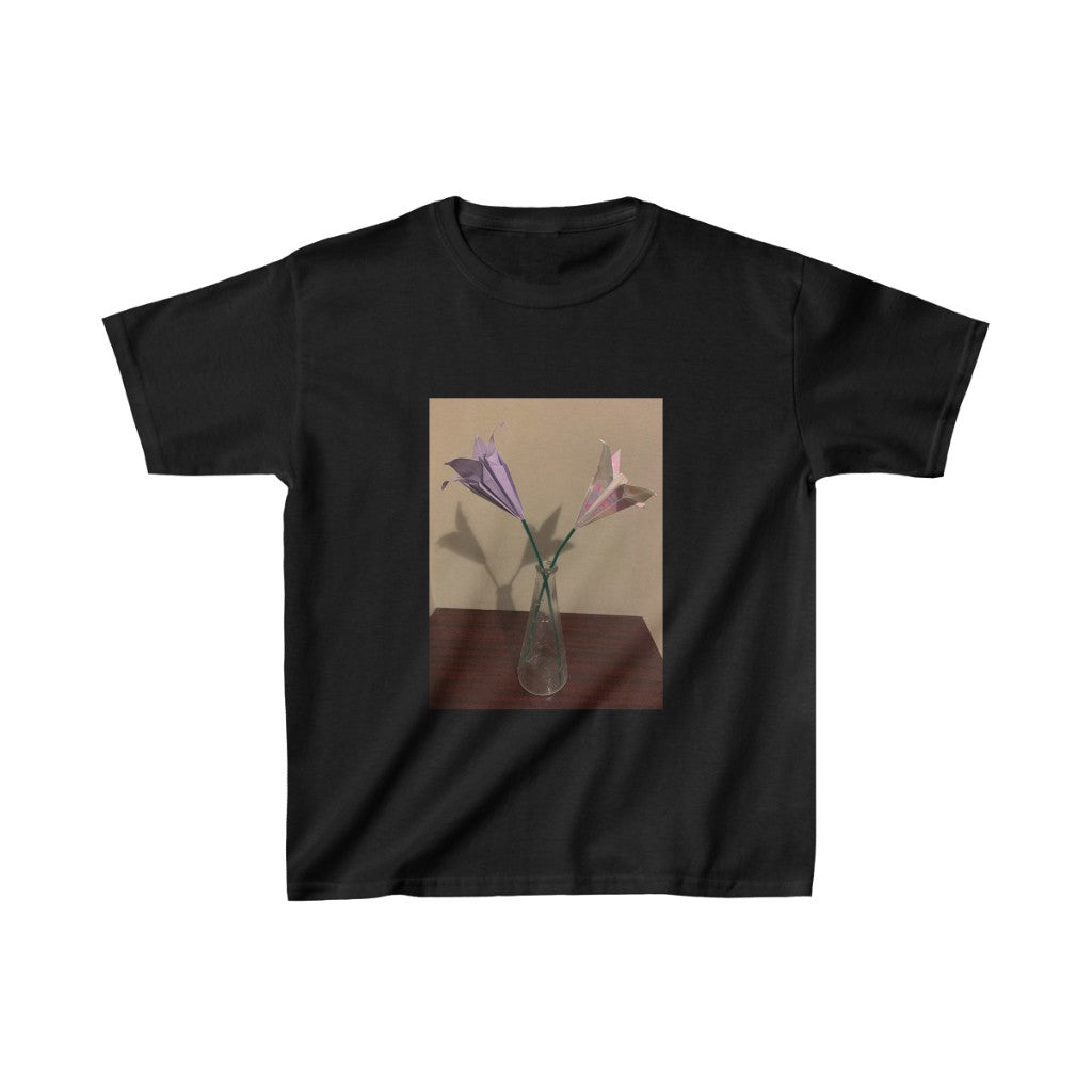 Origami Flowers - Kids Heavy Cotton™ Tee